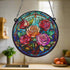 Roses Stained Glass Effect Suncatcher